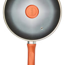 Sartén Imusa 90 Años 20cm Aluminio Fundido Tapa De Vidrio Color Cobre