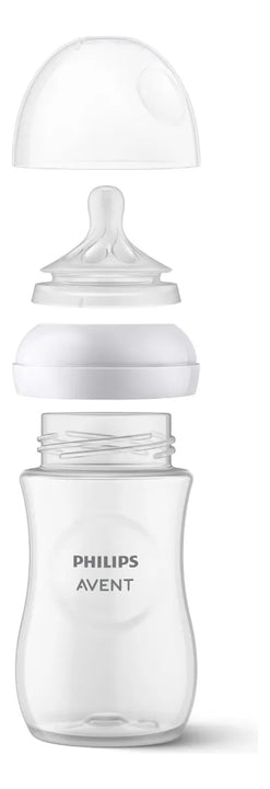 Biberon Avent Natural 3.0 Response 9oz/260ml Deco Koala Color Traslúcido