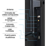 Televisor 32 Pulgadas Smart Google Tv Tg81 Challenger