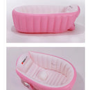 Tina Bañera Inflable Portátil Pink Color Rosa