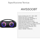 Parlante Portátil Aiwa Aws500bt Bluetooth Tws 40 W Rms