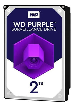 Disco duro interno Western Digital WD Purple WD20PURZ 2TB púrpura