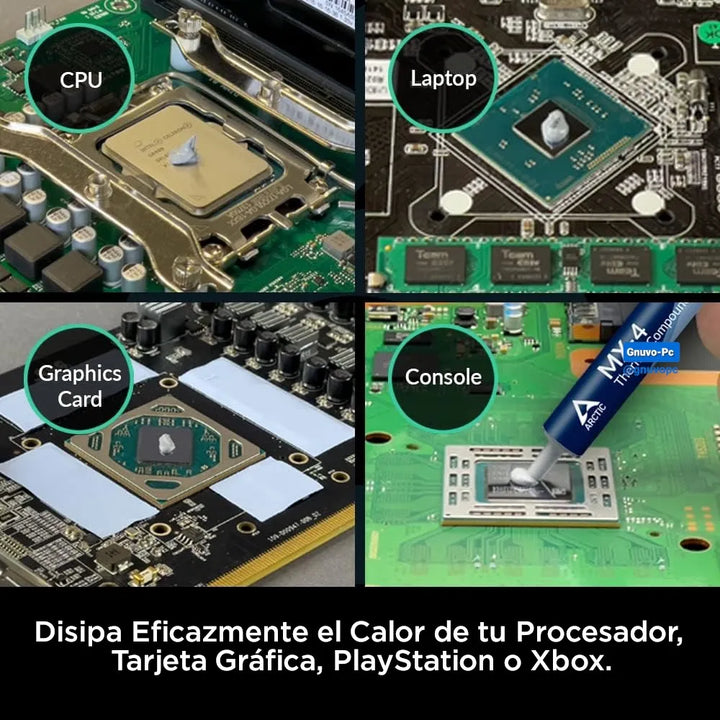 Pasta Termica Crema Disipadora Calor Mx 4 Mx-4 Pc Cpu Gpu Gris