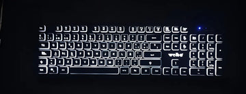 Teclado Gamer Usb Weibo Fc-560 Silencioso Con Luz Multimedia