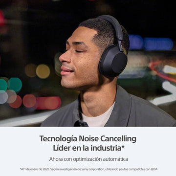 Audífonos Sony Bluetooth Noise Cancelling | Wh-1000xm5 Color Negro