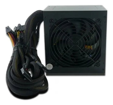 Uf-550w Fuente De Poder Bronze 80 Plus 550w Reales Iconnex Negro