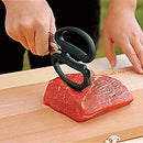 Snow Peak - Tijeras De Cocina, Color Negro
