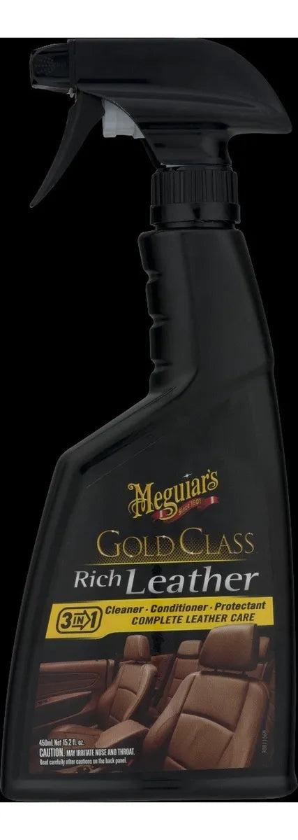 Cera líquida en pote Meguiar's Gold Class Gold Class Rich Leather 1 de 450mL 450g