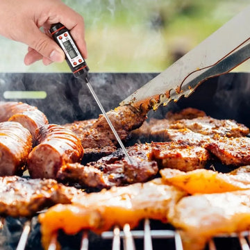 Termómetro Digital De Cocina De Punzon Sonda Chef Multiusos Negro
