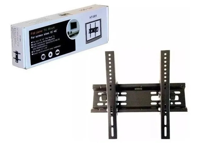 Soporte De Pared Tv Lcd Led Base 15 - 42'' 40kg Ht-001 Negro