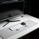 Desk Pad, Pad Mouse, Alfombrilla Carpio, Medium (30x90 Cm) Color Gris claro