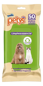 Pañitos Húmedos Petys 50 Unidad