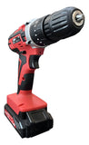 Taladro Percutor Inalámbrico 3/8'' 12v 1300rpm Wolfox Wf1356 Color Rojo Frecuencia 60Hz