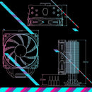 Disipador Cooler Master Hyper 212 Spectrum V3 Argb
