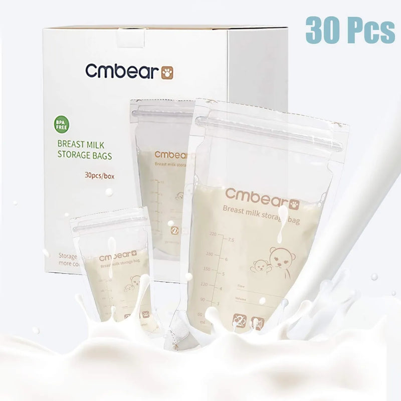 Bolsas De Almacenamiento De Leche Materna De 220 Ml X30 Und