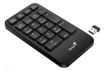 Teclado Numerico Inalambrico Para Pc O Notebook Genius 1000 Teclado Negro Idioma Español Latinoamérica