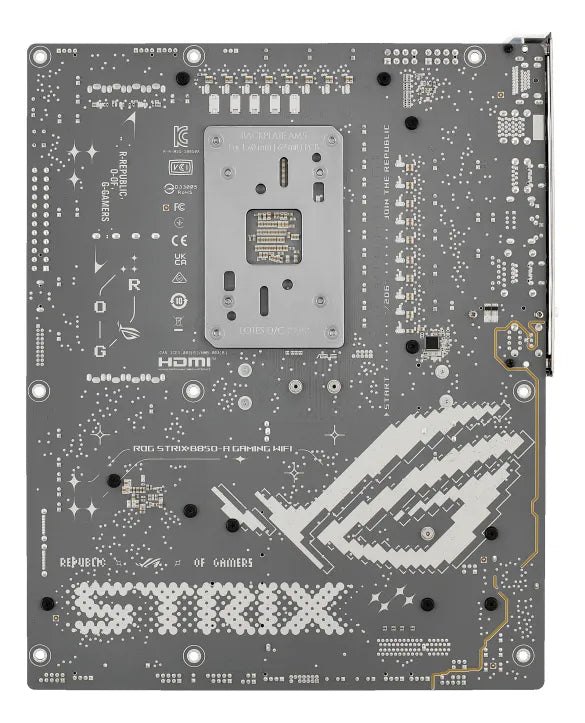 Tarjeta Madre Asus Rog Strix B850-a Gaming Wifi Am5 Pcie 5.0 Color Blanco