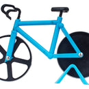 Cortador De Pizza Diseño Bicicleta. Azul Claro