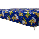 Colchoneta Antireflujo 100x60 En Tela Antifluido + Color Azul Osos Dormilones