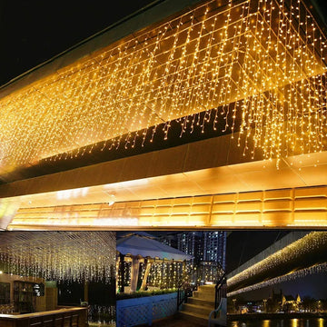 Decoracion Navidena Iluminada Led Exterior 400 Luces
