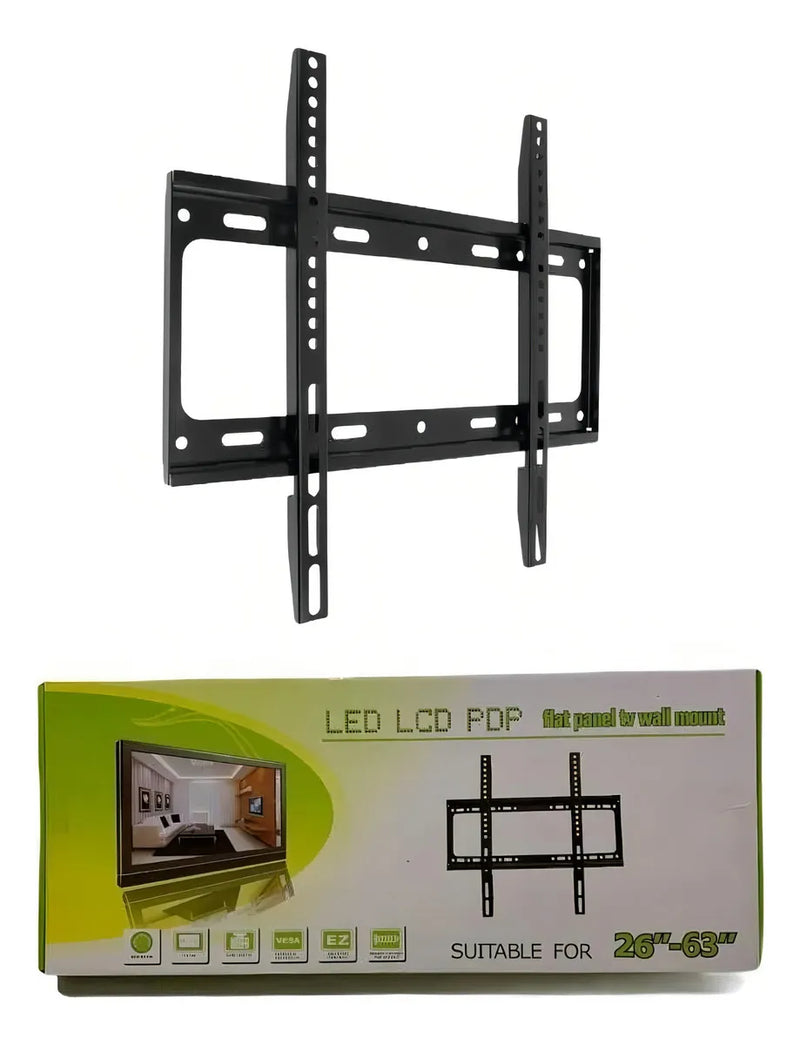 Soporte fijo ultradelgado para televisores LED LCD inteligentes de 26 a 63