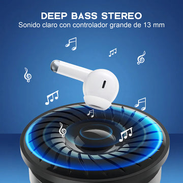 Audífonos In-ear Inalámbricos 1hora Aut203