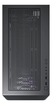 Montech Air 903 Max, E-atx Mid Tower Case, Alto Flujo De Aire, 3 X 140 Mm Argb Pwm Y 1 X 140 Mm Pwm Ventiladores Preinstalados, Panel Lateral De Vidrio Templado, Malla Frontal, Tipo C, Soporte 4090