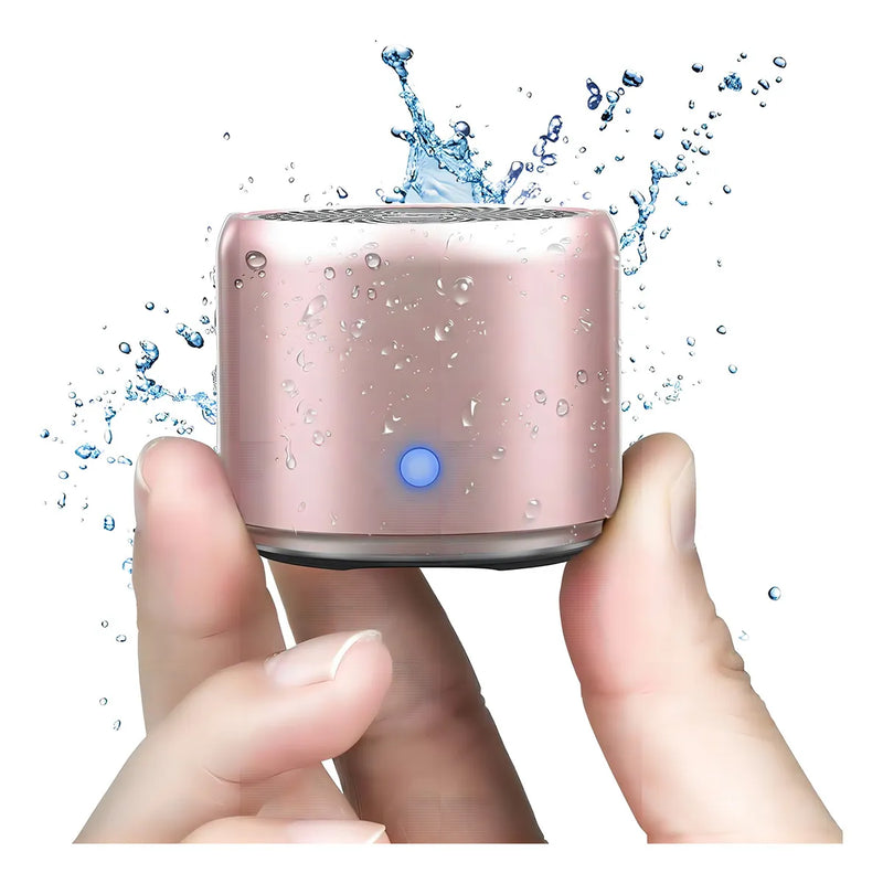 Parlante EWA A106 Pro portátil con bluetooth waterproof rosa