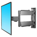 Base Soporte Tv Pared 3 Brazos Ajustable 32 A 55 Pulgadas Color Negro