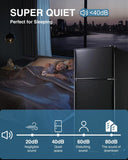 Refrigerador Compacto Retro 3.5 Pies Cúbicos Doble Puerta