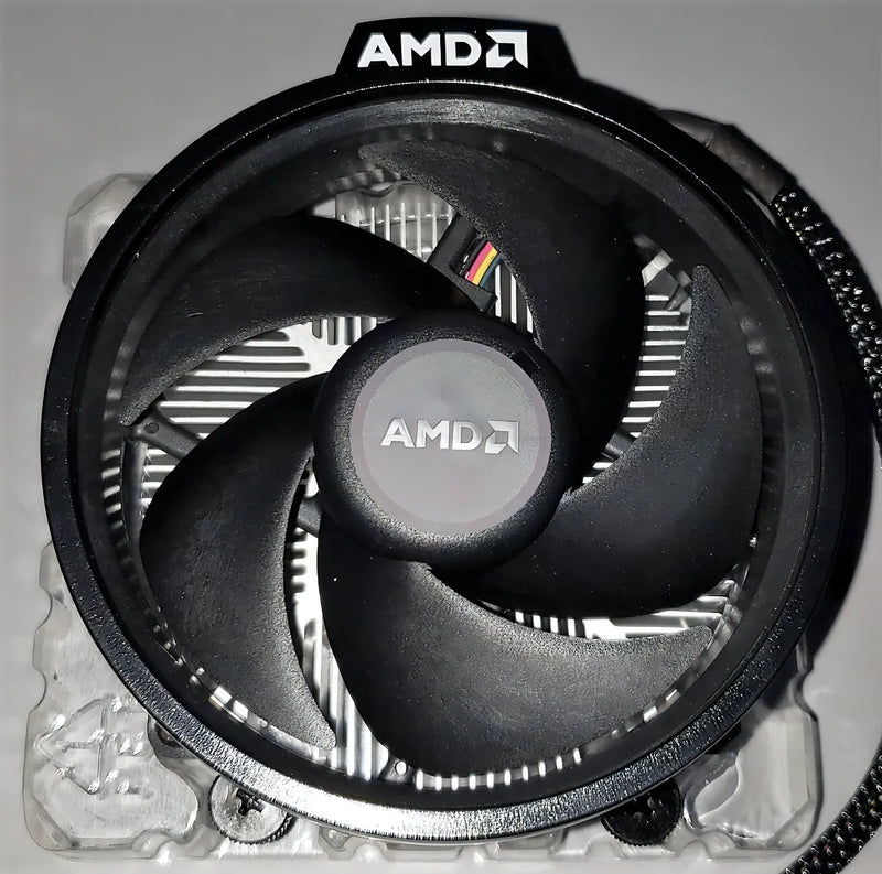 Cooler Am4 Amd Wraith Stealth, empaquetado y LED negro