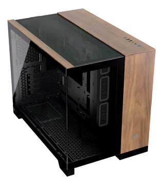 Chasis Corsair 2500x Micro-atx Negro Madera