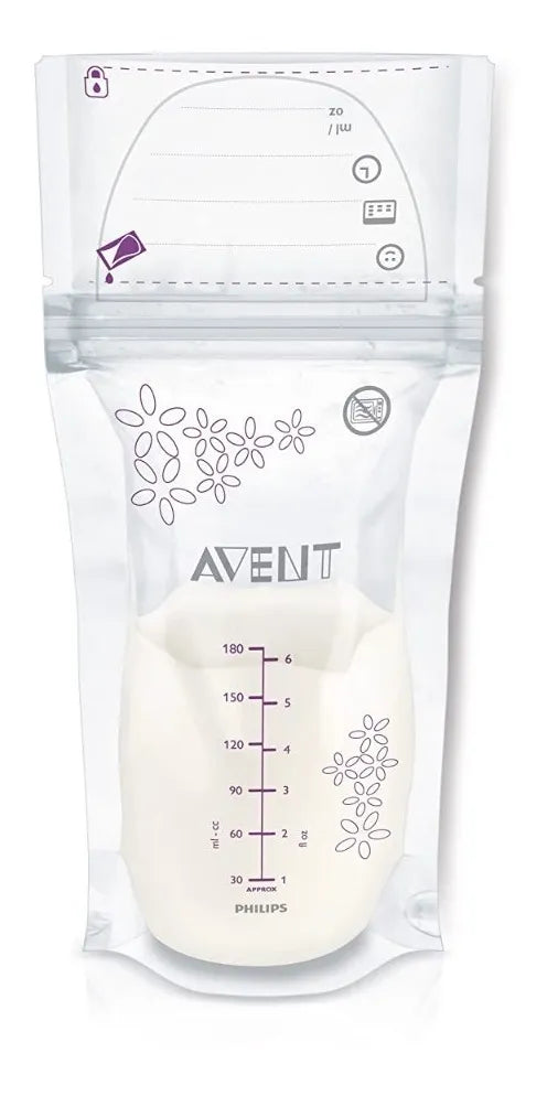 Bolsas Avent Almacenamiento De Leche Materna 50 Unidades