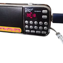 Radio Bolsillo Digital Recargable Am Fm Usb Mp3 Sonido Hi Fi