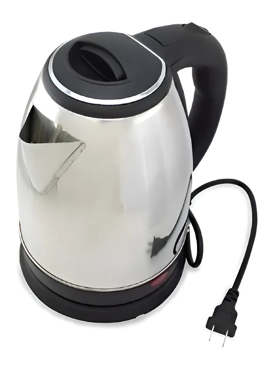 Jarra Hervidora Eléctrica De Agua Higiénica Rápida Metálica Color Gris