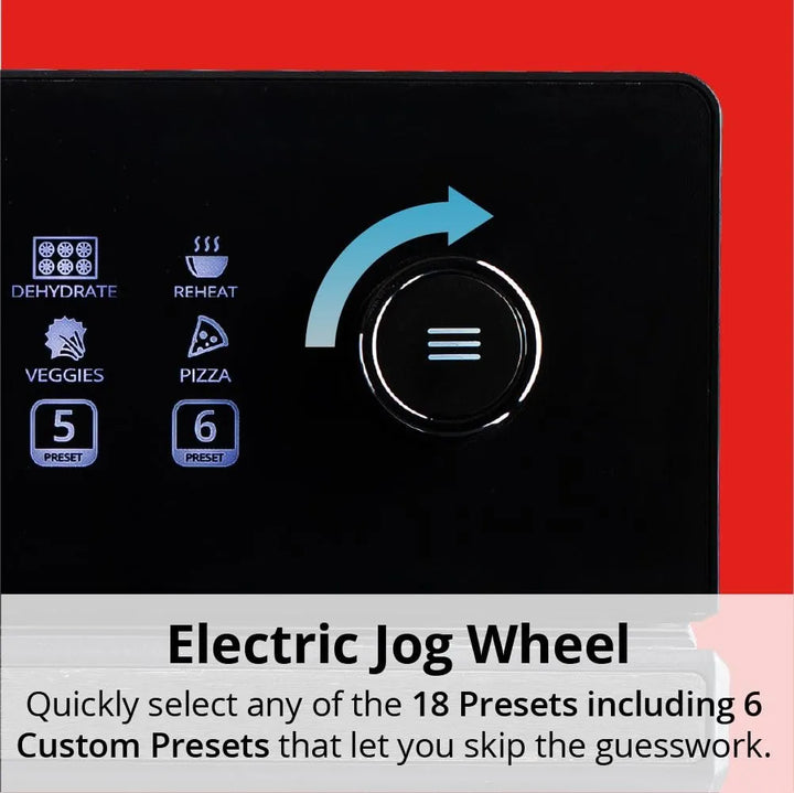 Freidora De Aire 34 Litros Acero Inoxidable Horno Grande