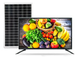 Televisor Solar 32 Pulg Batería 60000mah Panel Bombillos Con