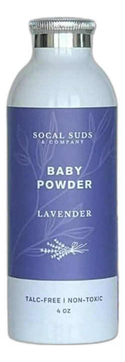 Polvo De Bebé Natural Sin Talco - Suave Y Protector - Lavand