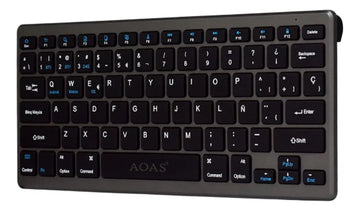 Kit De Teclado Y Mouse Inalámbrico De 2.4 Ghz Para Pc Tablet Mouse Gris Teclado Negro
