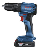 Taladro Percutor Inalambrico Bosch Gsb 185-li Cargador 2 Bat - Azul Oscuro