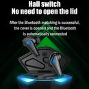 Auriculares Bluetooth 5.0 Inalámbricos K55 Tws Game Sports Color Negro