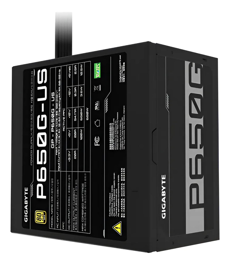 Fuente de poder para PC Gigabyte Gp-P650g-Us 650W