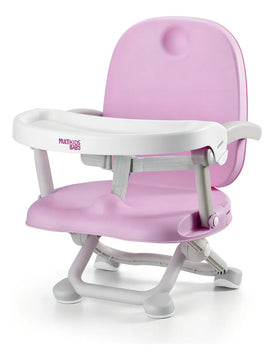 Silla elevadora de alimentación Peanuts de 6 a 15 kg, color rosa Bb108