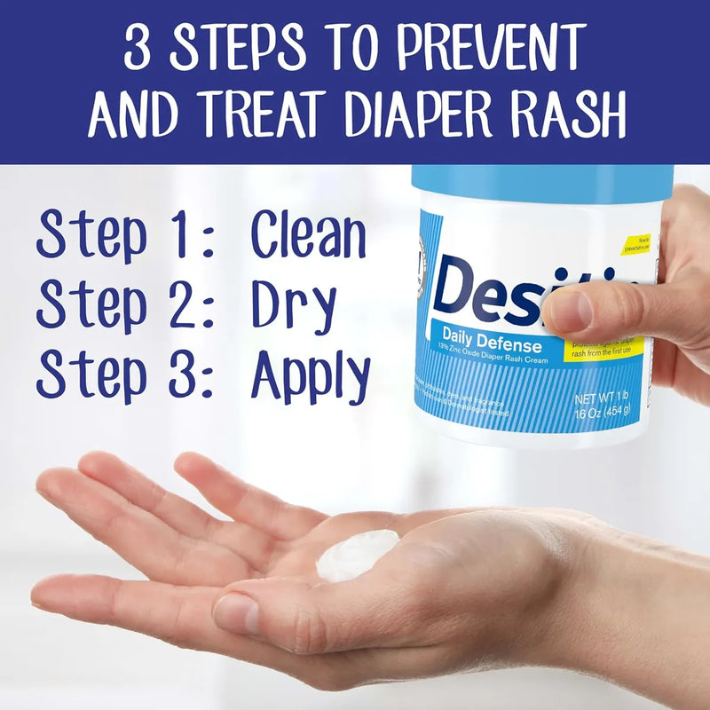 Crema Desitin Bebes Alivio Rapido De La Irritacion 454 Gr