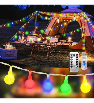Luces Navideñas Control Remoto App 10m Rgb Secuencial Multicolor