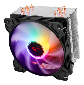 Disipador De Aire Enfriador De Cpu Rgb Para Intel Y Amd.