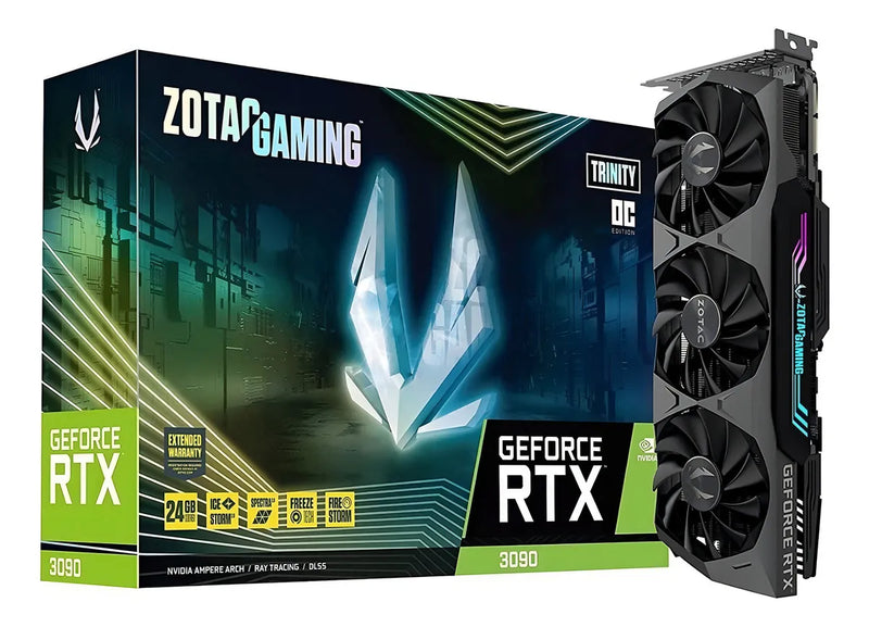 Tarjeta de video Nvidia Zotac Gaming GeForce RTX 30 Series RTX 3090 OC Edition 24GB