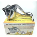 Exprimidor De Futas Manual Y Practico (limon, Naranjas, Etc) Gris