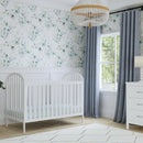 Cuna 3 En 1 Convertible A Cama Infantil Y Sofá Blanca