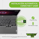 Adaptador Wifi Usb Tarjeta Red Pc 6g 5g Ax 900 Bluetooth 5.3 Doble Banda Dual / Windows 10 Y 11 / Marca Agc Tecnologia / Fact Electronica